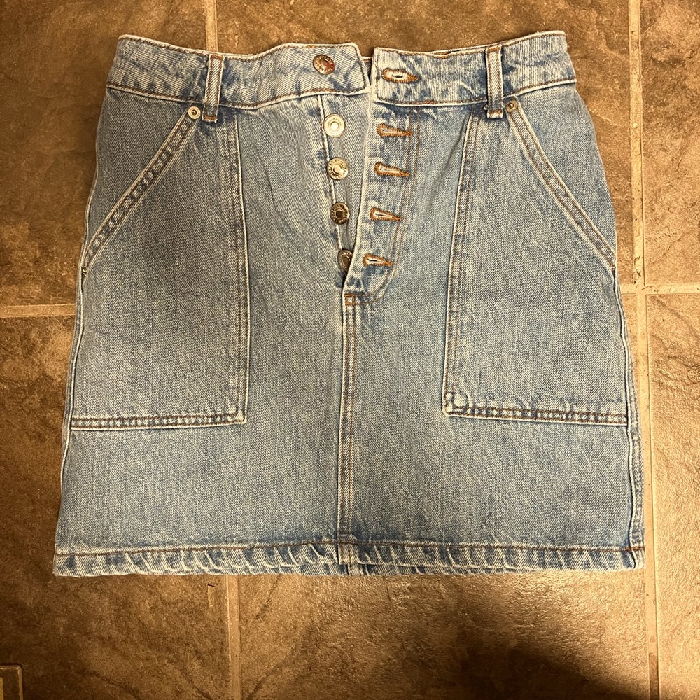 Denim skirt